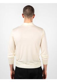 Bally Longsleeve "Turtle-Neck" | 6235776 | Mężczyzna | Żółty, Kremowy. Okazja: na co dzień. Typ kołnierza: golf. Kolor: wielokolorowy, kremowy, żółty. Materiał: lyocell, kaszmir. Długość rękawa: długi rękaw. Wzór: aplikacja. Styl: casual #9