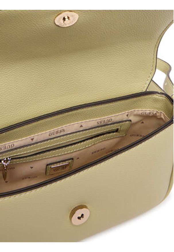 Guess Torebka Isola HWBG99 05210 Zielony. Kolor: zielony. Materiał: skórzane