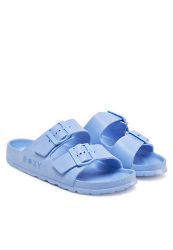 Roxy Klapki Kattie ARJL101228 Błękitny. Kolor: niebieski. Materiał: syntetyk