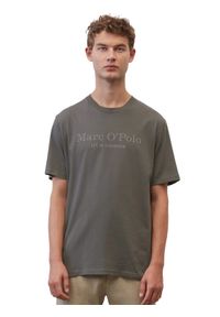 Marc O'Polo T-Shirt B21201251052 Szary Regular Fit. Typ kołnierza: polo. Kolor: szary. Materiał: bawełna