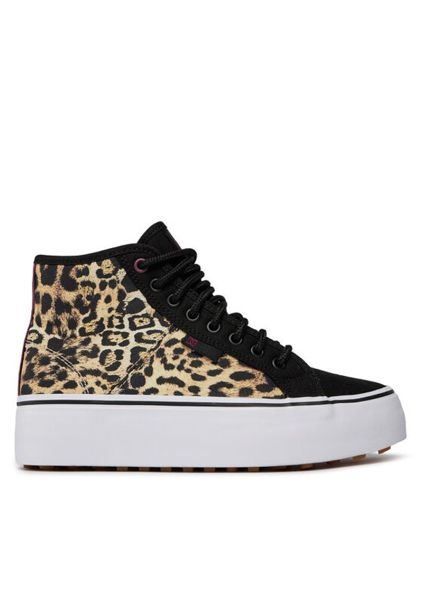 DC Shoes Sneakersy Manual Hi Wnt ADJS300286 Czarny. Kolor: czarny. Materiał: materiał