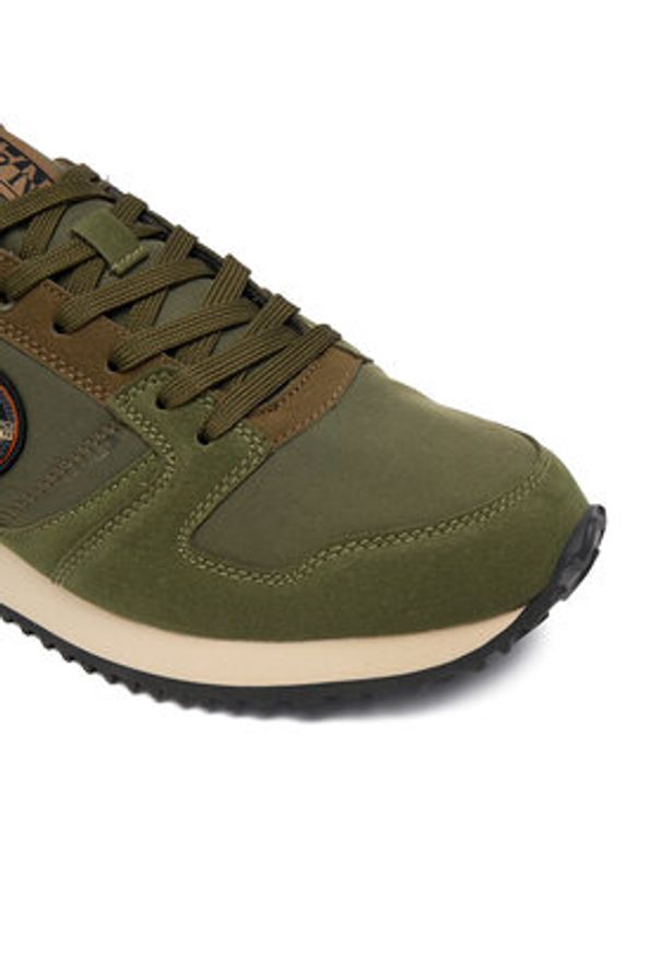Napapijri Sneakersy Cosmos NP0A893L Zielony. Kolor: zielony. Materiał: materiał