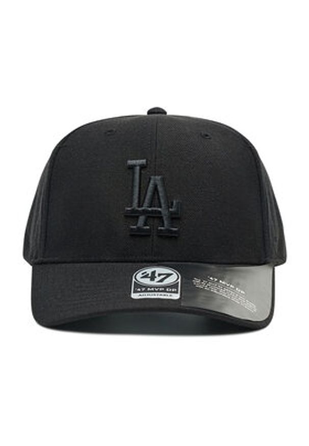 47 Brand Czapka z daszkiem MLB Los Angeles Dodgers Cold Zone B-CLZOE12WBP-BKD Czarny. Kolor: czarny. Materiał: materiał