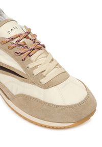 D.A.T.E. Sneakersy Athleta W441-AB-CO Beżowy. Kolor: beżowy. Materiał: zamsz, skóra #3