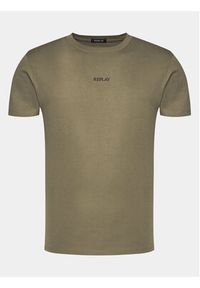 Replay T-Shirt M6795.000.2660 Zielony Regular Fit. Kolor: zielony. Materiał: bawełna #8