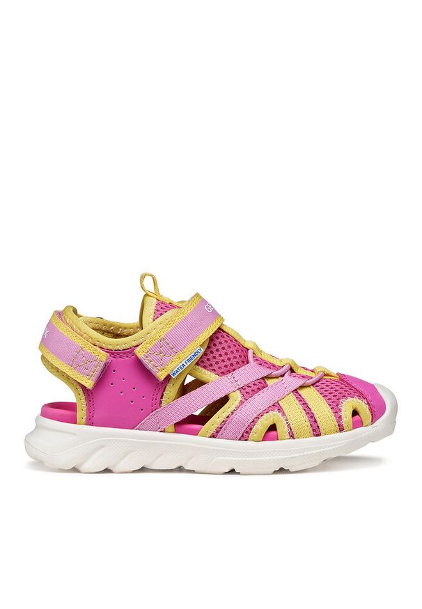 Sandały Geox. Kolor: różowy