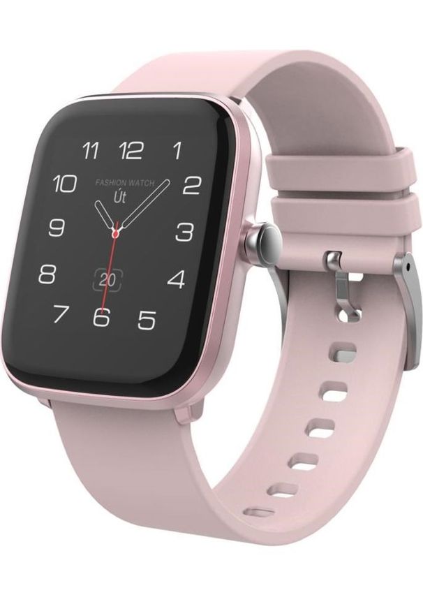 Smartwatch iGET Fit F20 Różowy (F20 Pink). Rodzaj zegarka: smartwatch. Kolor: różowy