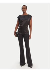 Guess Bluzka W6RH19 W2612 Czarny Regular Fit. Kolor: czarny. Materiał: syntetyk #5