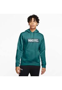 Bluza sportowa męska Nike FC Essentials. Typ kołnierza: kaptur. Kolor: zielony #1