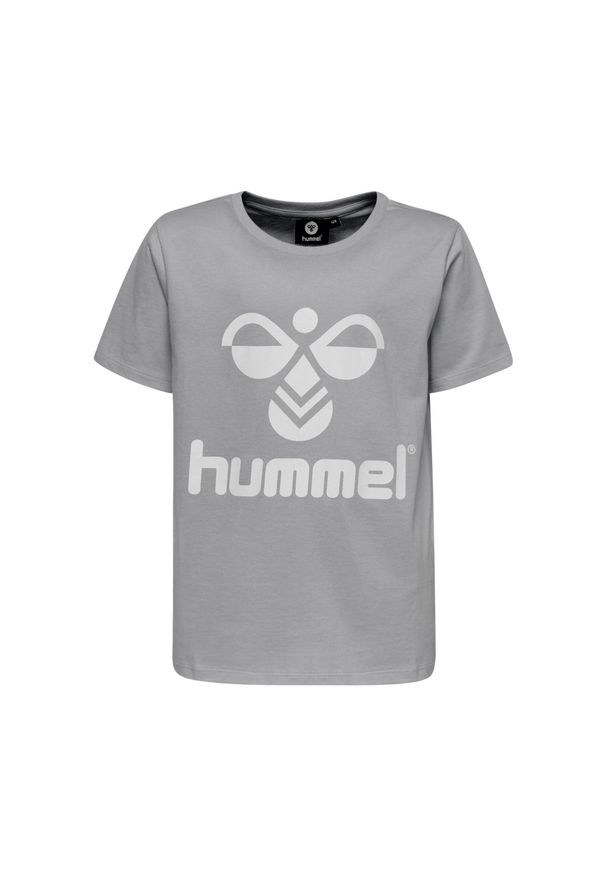 Koszulka dziecięca Hummel hmltres. Kolor: szary. Sport: piłka nożna
