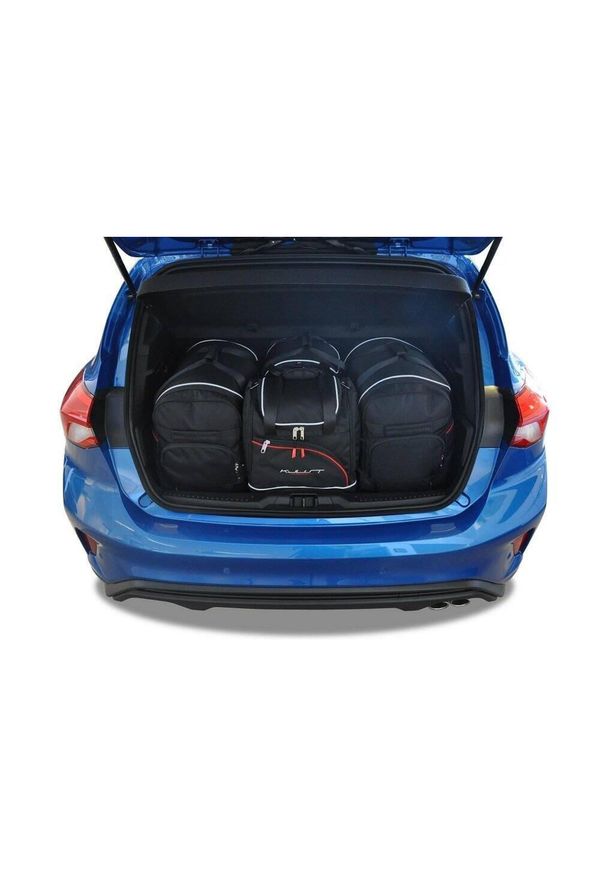 KJUST - Torby Do Bagażnika Ford Focus Hatchback 2018+ 4Szt Kjust. Kolor: czarny. Styl: sportowy