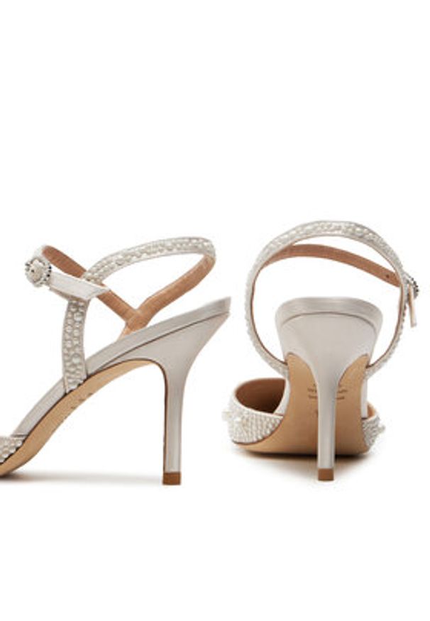 Stuart Weitzman Sandały Bliss 85 Pump SI822 Biały. Kolor: biały. Materiał: materiał