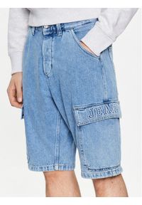 Tommy Jeans Szorty jeansowe Aiden DM0DM16411 Niebieski Relaxed Fit. Kolor: niebieski. Materiał: jeans