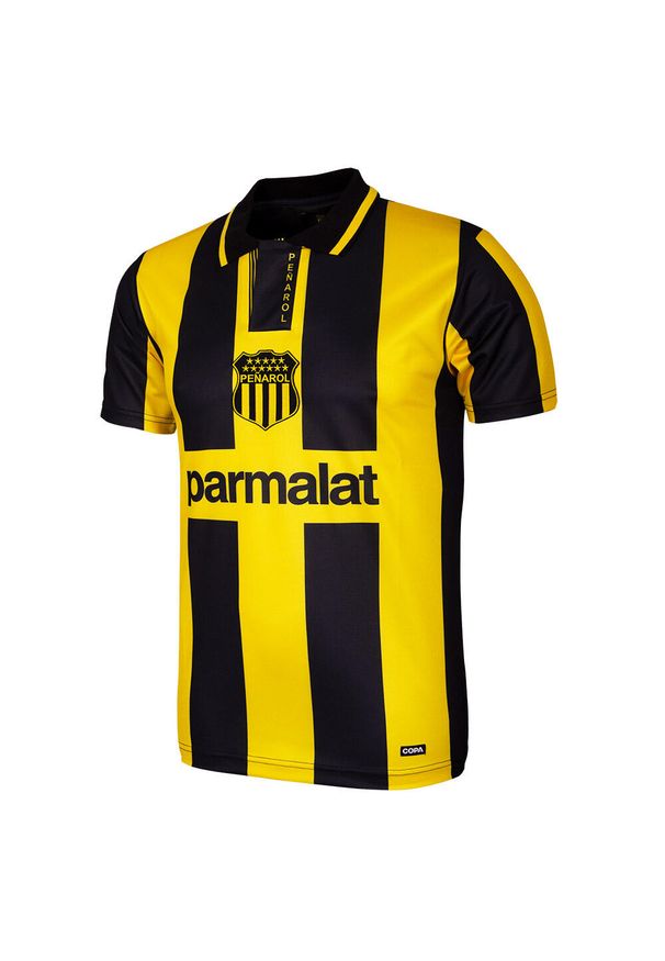 COPA FOOTBALL - CA Peñarol retro koszulka piłkarska z 1997 roku. Kolor: żółty. Sport: piłka nożna