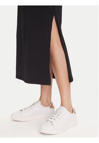 Emporio Armani Underwear Sukienka codzienna EW000494 AF10881 UC001 Czarny Regular Fit. Okazja: na co dzień. Kolor: czarny. Materiał: bawełna. Typ sukienki: proste. Styl: casual #3