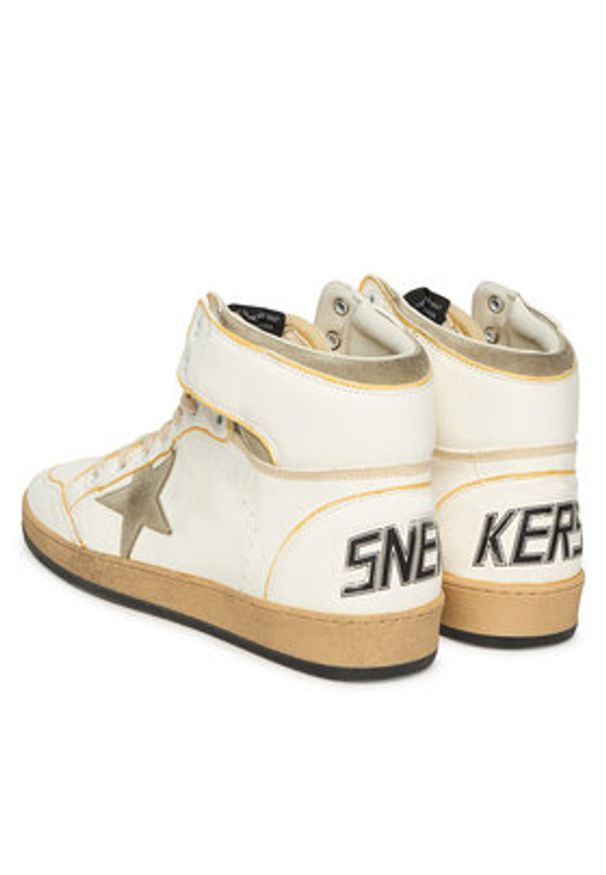 GOLDEN GOOSE - Golden Goose Sneakersy Sky Star GMF00230.F004089.10961 Biały. Kolor: biały. Materiał: skóra