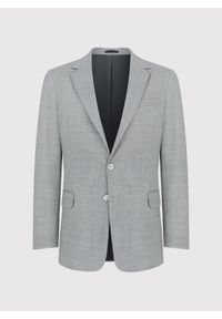 Pako Lorente - PAKO LORENTE – Szara marynarka męska z wełną. Okazja: na co dzień. Kolor: szary. Materiał: wełna. Wzór: gładki. Styl: klasyczny, casual #10