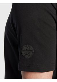 North Sails T-Shirt MASERATI 452312 Czarny Regular Fit. Kolor: czarny. Materiał: bawełna #2