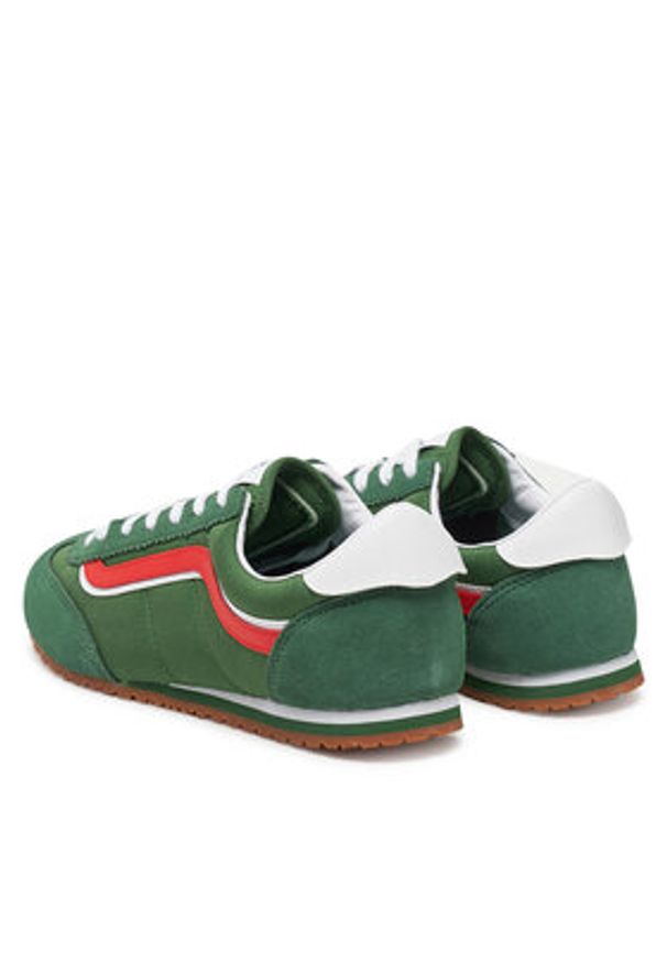 Vans Sneakersy VN000D83BR11 Zielony. Kolor: zielony. Materiał: skóra, zamsz