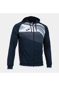 Kurtka do piłki nożnej męska Joma Supernova II z kapturem. Typ kołnierza: kaptur. Kolor: biały, wielokolorowy, niebieski #1