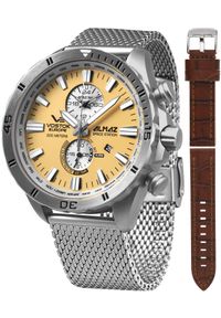 Zegarek Vostok Europe Zegarek męski Vostok Europe YM8J-320A655B srebrny. Kolor: srebrny #1
