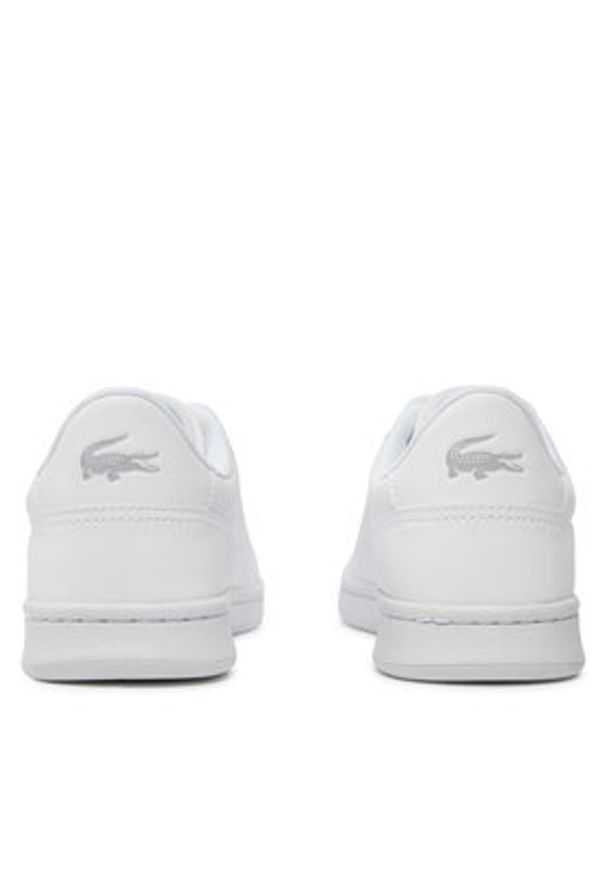 Lacoste Sneakersy Carnaby Set 224 3 Suj 7-48SUJ001321G Biały. Kolor: biały. Materiał: skóra