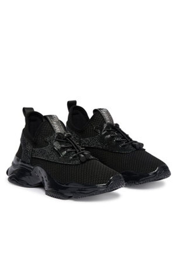 Steve Madden Sneakersy Match-Re 11004874 Czarny. Kolor: czarny. Materiał: materiał
