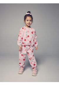 Reserved - Wzorzysty komplet - fioletowy. Kolor: fioletowy. Materiał: bawełna #1