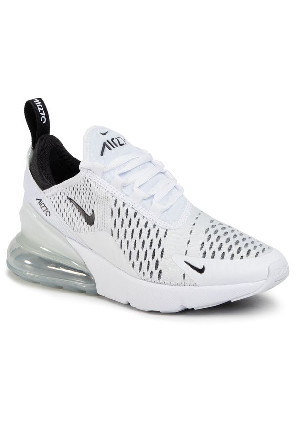 Buty Nike Air Max 270 AH6789 100 White/Black/White. Kolor: biały. Materiał: materiał. Model: Nike Air Max