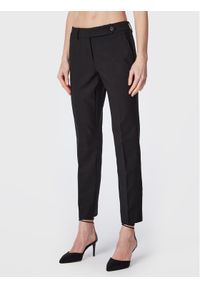 Marella Spodnie materiałowe Porto 31360426 Czarny Regular Fit. Kolor: czarny. Materiał: materiał, syntetyk #1