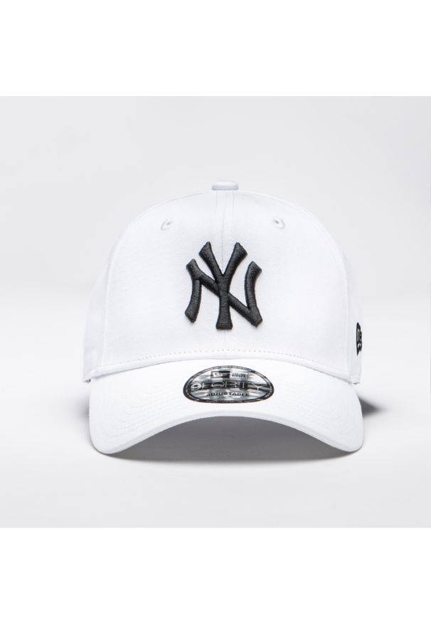 Czapka z daszkiem do baseballa dla mężczyzn i kobiet New Era MLB New York Yankees. Kolor: biały