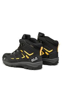 Jack Wolfskin Trekkingi Vojo Texapore Mid K 4042181 Czarny. Kolor: czarny. Materiał: skóra. Sport: turystyka piesza #3