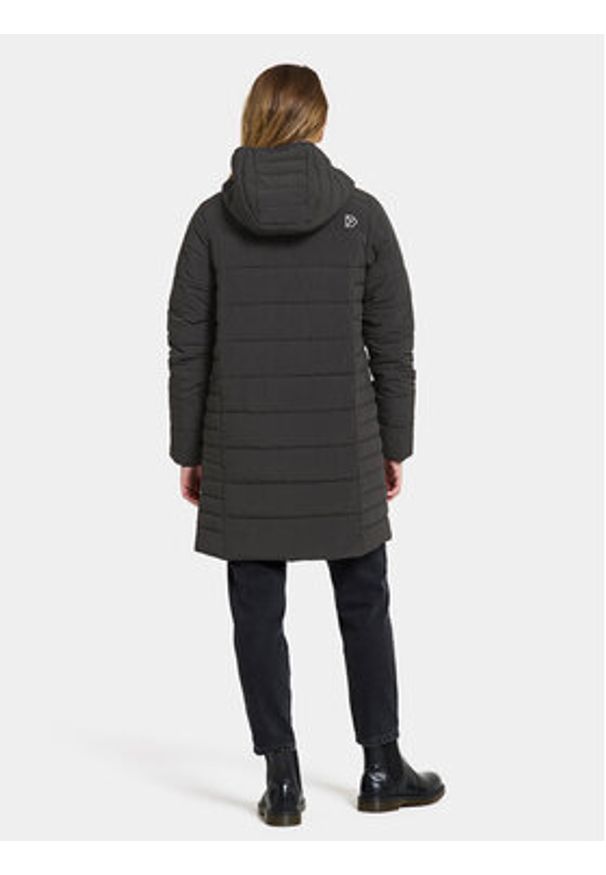 Didriksons Płaszcz zimowy Katrin Wns Parka 505088 Czarny Standard Fit. Kolor: czarny. Materiał: syntetyk. Sezon: zima