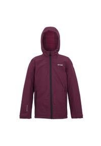 Regatta - Dziecięca/niemowlęca Kurtka Wodoodporna Frelton. Kolor: różowy. Styl: sportowy. Sport: turystyka piesza #1