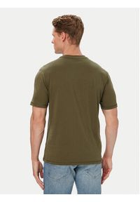 Napapijri T-Shirt S-Flag Tiki Ss NP0A8A6IG1F1 Zielony ciemny Regular Fit. Kolor: zielony. Materiał: bawełna #2