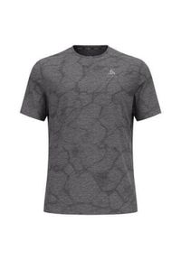 Odlo - Koszulka z krótkim rękawem męska ODLO Zeroweight Engineered Chill-Tec. Kolor: szary. Długość rękawa: krótki rękaw. Długość: krótkie. Sport: fitness #1