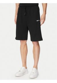 Karl Lagerfeld Jeans Szorty jeansowe B2M10148 Czarny Straight Leg. Kolor: czarny. Materiał: bawełna #1