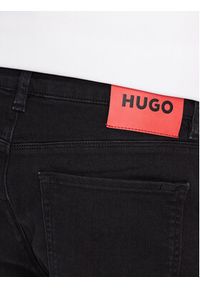 Hugo Jeansy 50481995 Czarny Extra Slim Fit. Kolor: czarny #3