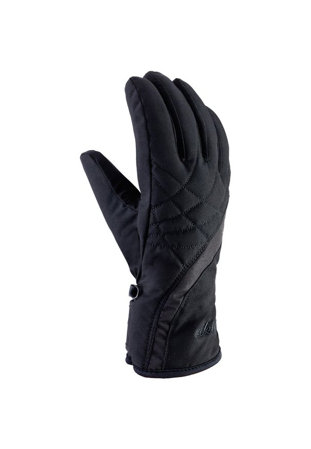 Damskie rękawice narciarskie Viking Ester. Kolor: szary, wielokolorowy, czarny. Sezon: zima. Sport: narciarstwo