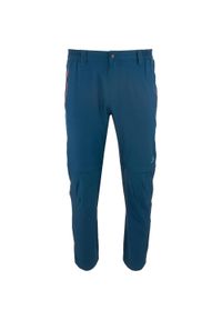 ZSPORT - Męskie Spodnie 2w1 Athl DPT Agostino - Elastyczne i Modne. Kolor: szary, niebieski, wielokolorowy. Sport: turystyka piesza #1