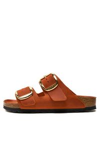 Birkenstock Klapki Arizona 1026661 Pomarańczowy. Kolor: pomarańczowy. Materiał: skóra #5