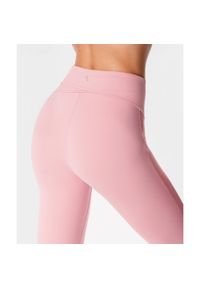 Legginsy sportowe dla kobiet z kopertowym tyłem Carpatree Balletcore. Stan: podwyższony. Kolor: różowy. Sport: fitness