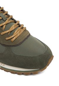Aeronautica Militare Sneakersy 252SC0320UPL00313 Zielony. Kolor: zielony. Materiał: materiał #4