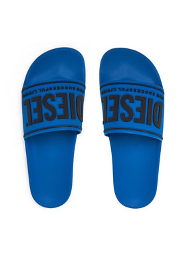 Diesel Klapki Y02801 P4441 H5215 Czarny. Kolor: czarny