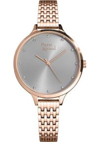 Zegarek Pierre Ricaud Zegarek damski Pierre Ricaud P22002.9147Q CYRKONIE różowe złoto. Kolor: złoty, wielokolorowy, różowy #1
