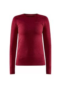 Damski jersey z długim rękawem Craft Core Dry. Kolor: czerwony. Materiał: jersey. Długość rękawa: długi rękaw. Długość: długie. Styl: sportowy #1