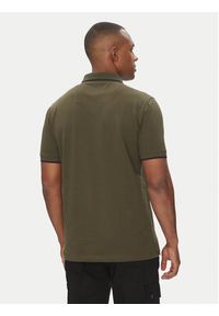 Aeronautica Militare Polo 251PO1308P82 Khaki Regular Fit. Typ kołnierza: polo. Kolor: brązowy. Materiał: bawełna #3