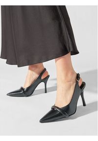 Furla Sandały Core Slingback T.90 YH39FCD-X30000-O6000-10074100 Czarny. Kolor: czarny. Materiał: skóra #4