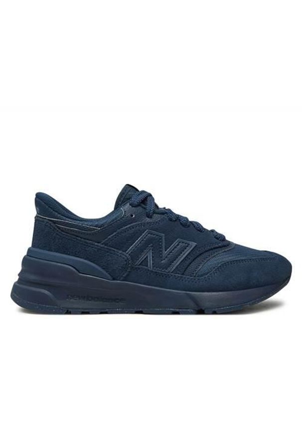 Buty do chodzenia unisex New Balance Nb 997. Kolor: niebieski. Materiał: guma, skóra. Szerokość cholewki: normalna. Sport: turystyka piesza