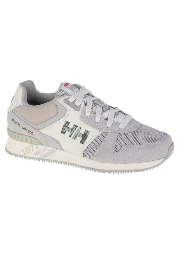 Buty Helly Hansen W Anakin Leather W 11719-855 szare. Kolor: szary. Materiał: guma, zamsz, skóra. Szerokość cholewki: normalna